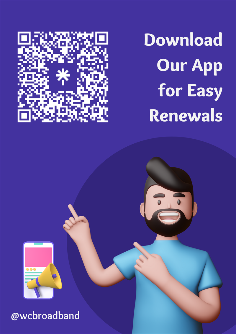 WeConnect Broadband Android app preview